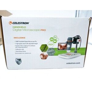 Celestron 5 MP Digital Microscope Pro Handheld Digital Micro Pro USB Microscope